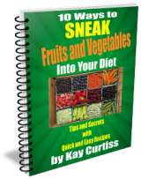 10 Ways Sneak Fruits & Veggies e-Book